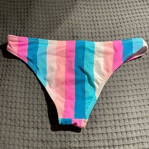 Belk multicolor bikini bottoms. Size medium